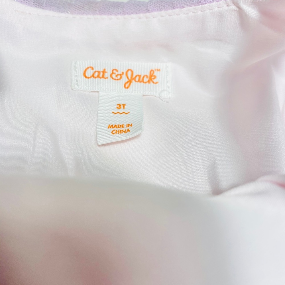Cat & Jack Lavender Ruffle Dress - Picture 3 of 7